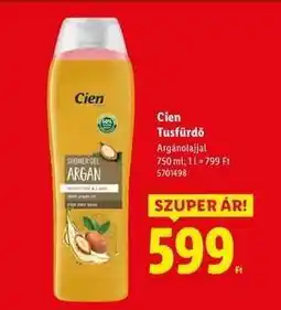 Lidl CIEN Tusfürdő ajánlat