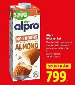 Lidl Alpro növényi ital ajánlat