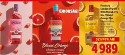 Lidl Finsbury London Dry Gin / Wild Strawberry Gin / Blood Orange Gin ajánlat