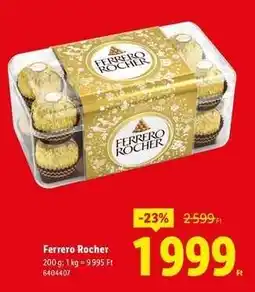 Lidl Ferrero Rocher ajánlat