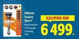 Lidl Gillette Fusion Sport ajánlat