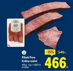 Lidl PIKOK PURE﻿﻿ Erdész szelet ajánlat