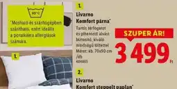 Lidl Livarno Komfort párna ajánlat