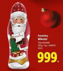 Lidl Favorina Mikulás ajánlat