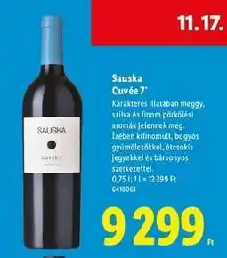 Lidl SAUSKA Cuvée 7 ajánlat