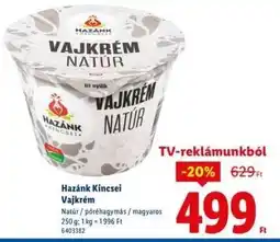 Lidl Hazánk Kincsei Vajkrém ajánlat