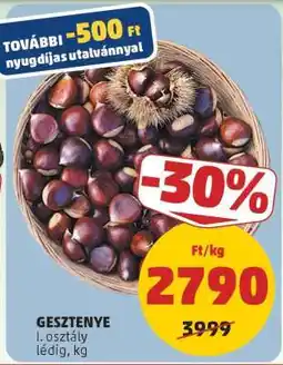 PENNY Gesztenye ajánlat