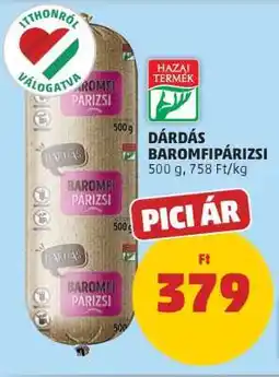 PENNY Dárdás Baromfipárizsi ajánlat