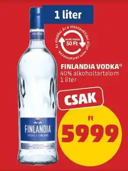 PENNY FINLANDIA Vodka ajánlat