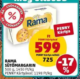 PENNY RAMA Sütőmargarin ajánlat