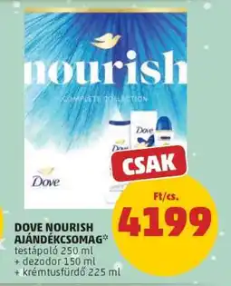 PENNY Dove Nourish Ajándékcsomag ajánlat