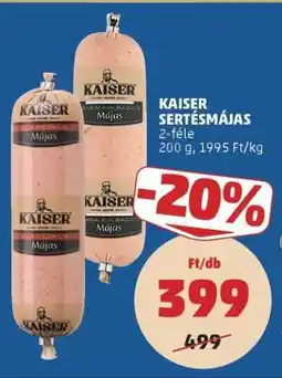 PENNY KAISER Sertésmájas ajánlat