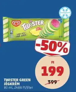 PENNY TWISTER GREEN JÉGKRÉM ajánlat