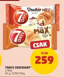 PENNY 7days croissant ajánlat