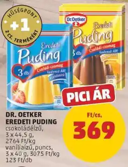PENNY Dr. Oetker Eredeti Puding ajánlat