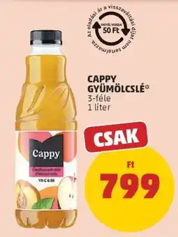 PENNY Cappy gyümölcslé ajánlat