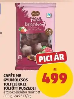 PENNY CAFÉTIME GYÜMÖLCSÖS TÖLTELÉKKEL TÖLTÖTT PUSZEDLI ajánlat