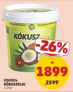 PENNY COCO24 Kókuszolaj ajánlat