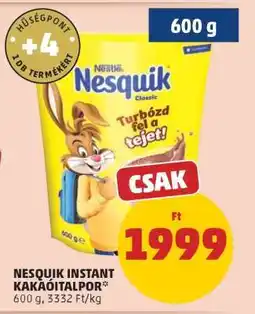 PENNY Nesquik Instant Kakaóitalpor ajánlat