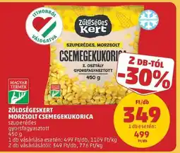 PENNY Zöldségeskert Morzsolt Csemegekukorica ajánlat