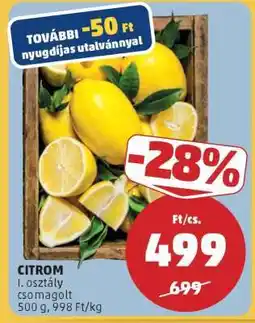 PENNY Citrom ajánlat