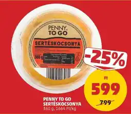 PENNY PENNY TO GO SERTÉSKOCSONYA ajánlat