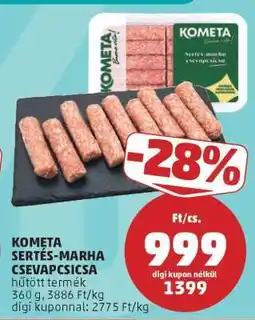 PENNY KOMETA Sertés-Marha Csevapcsicsa ajánlat