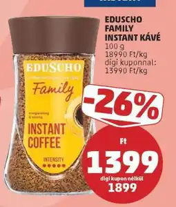 PENNY EduScho Family instant kávé ajánlat