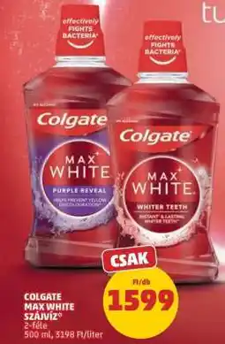PENNY Colgate Max White Szájvíz ajánlat
