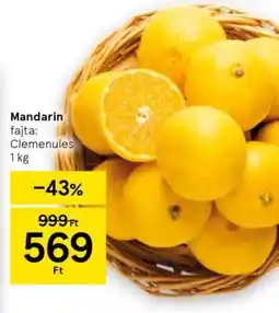 Tesco Mandarin ajánlat