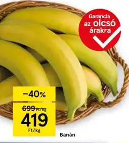 Tesco Banán ajánlat