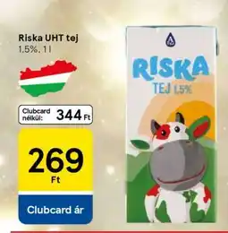 Tesco Riska UHT tej ajánlat