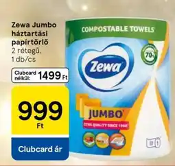 Tesco Zewa Jumbo háztartási papírtörlő ajánlat