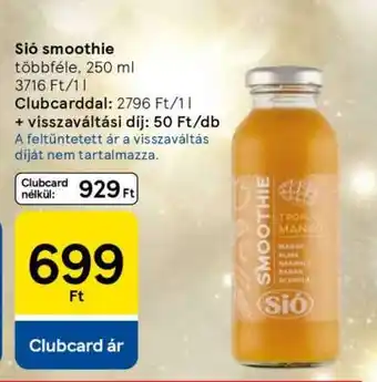 Tesco Sió Smoothie ajánlat