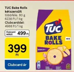 Tesco TUC Bake Rolls kétszersült ajánlat