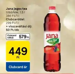 Tesco Jana jeges tea ajánlat