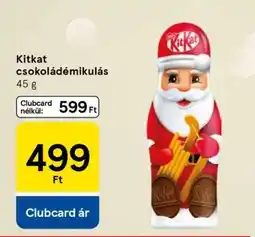 Tesco Kitkat csokoládémikulás ajánlat