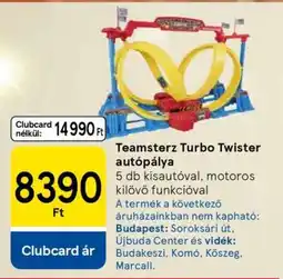 Tesco Teamsterz Turbo Twister autópálya ajánlat