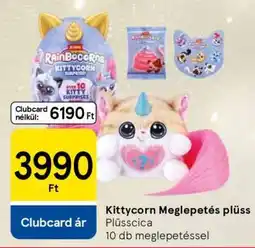 Tesco Kittycorn meglepetés plüss ajánlat