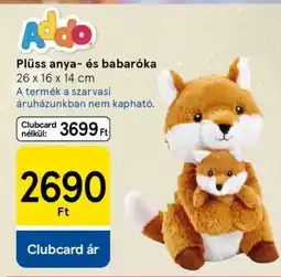 Tesco Addo Plüss anya- és babaróka ajánlat