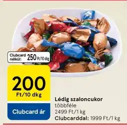 Tesco Lédig szaloncukor ajánlat
