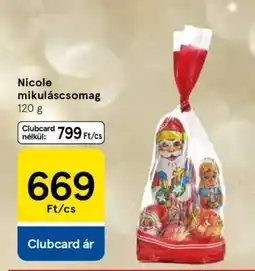 Tesco Nicole mikuláscsomag ajánlat