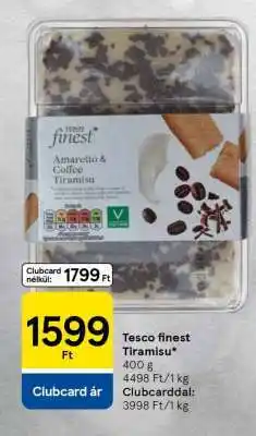 Tesco Tesco finest Tiramisu ajánlat