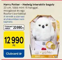 Tesco Harry Potter – Hedwig interaktív bagoly ajánlat