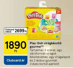 Tesco Play-Doh virágkészítő gyurma ajánlat
