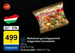 Tesco Nádudvari gyorsfagyasztott májgombóc levesbetét ajánlat
