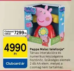 Tesco Peppa Malac telefonja ajánlat