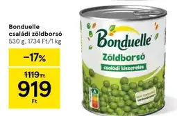 Tesco Bonduelle családi zöldborsó ajánlat
