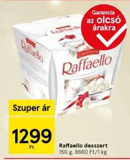 Tesco Raffaello desszert ajánlat