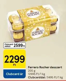 Tesco Ferrero Rocher desszert ajánlat
